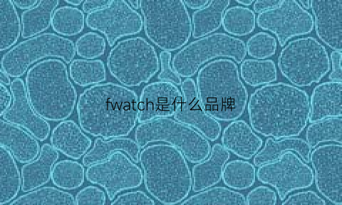 fwatch是什么品牌