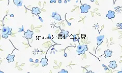 g-star外套什么品牌(g-starlogo)