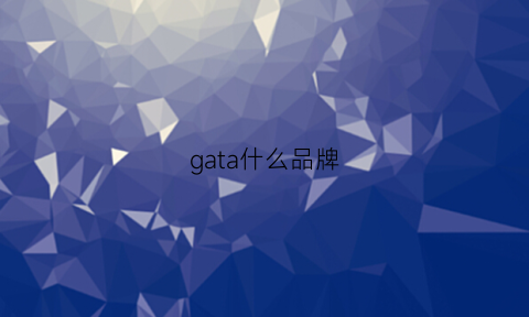 gata什么品牌(gat什么牌子衣服)