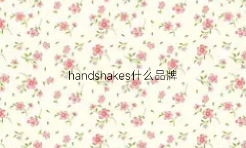 handshakes什么品牌(handshakers啥意思)