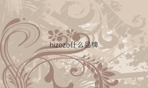 hizozo什么品牌(zh是什么品牌)