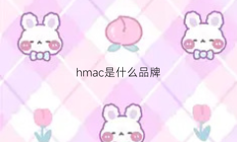 hmac是什么品牌(hmac是什么意思)