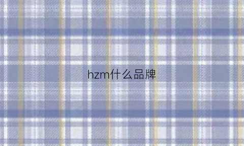 hzm什么品牌(hm是啥品牌)