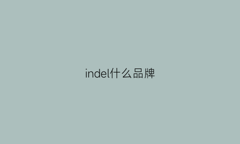 indel什么品牌