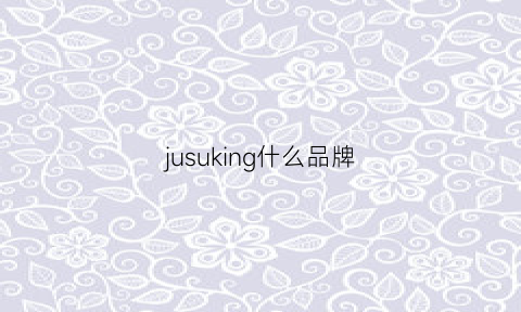 jusuking什么品牌(ju品牌)