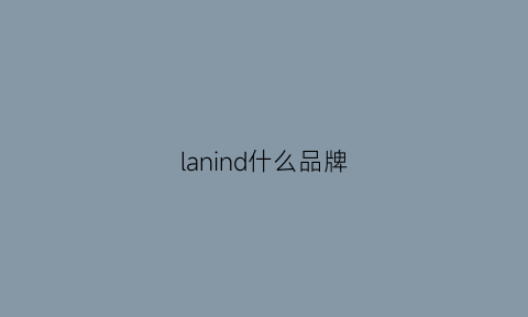 lanind什么品牌