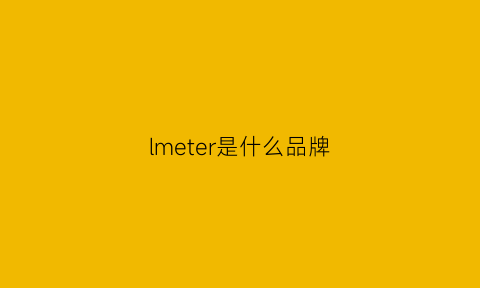 lmeter是什么品牌