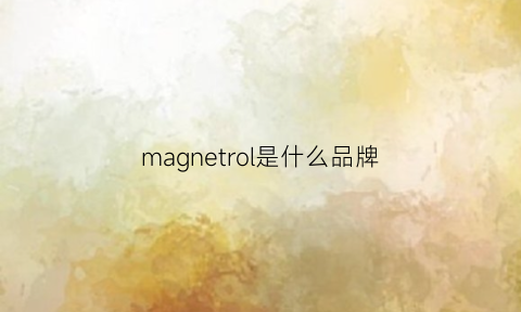 magnetrol是什么品牌