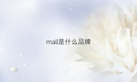 mall是什么品牌