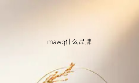 mawq什么品牌(madwave是什么牌子)