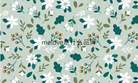 melove是什么品牌(lovememore是什么牌子)