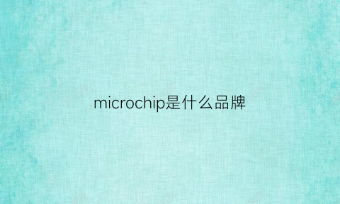 microchip是什么品牌