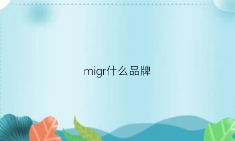 migr什么品牌(migros是什么品牌)