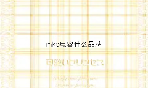 mkp电容什么品牌(mkp电容怎么样)