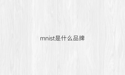 mnist是什么品牌