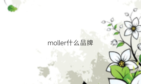 moller什么品牌(molcner是什么牌子)