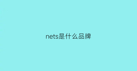 nets是什么品牌