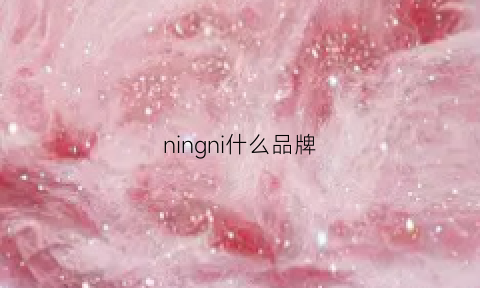 ningni什么品牌