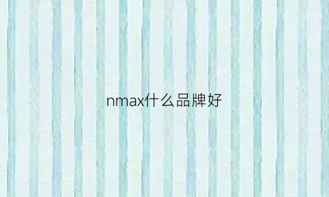 nmax什么品牌好(nmax服装怎么样什么档次)