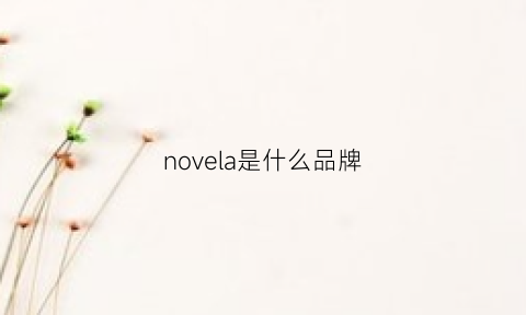 novela是什么品牌