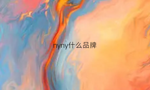 nyny什么品牌(nyn是什么牌子)