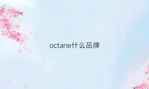 octane什么品牌(octane官方版)