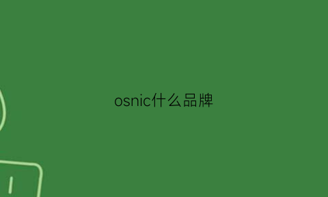 osnic什么品牌(ostini什么牌子)