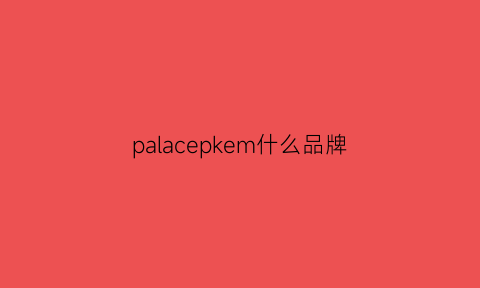 palacepkem什么品牌(palace什么牌子价格)