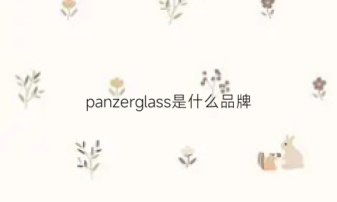 panzerglass是什么品牌(panzera是什么牌子手表)