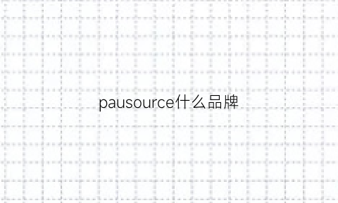 pausource什么品牌(paramour是什么品牌)