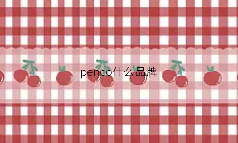 penco什么品牌(penonsing是什么牌子)