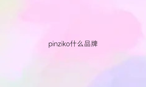 pinziko什么品牌