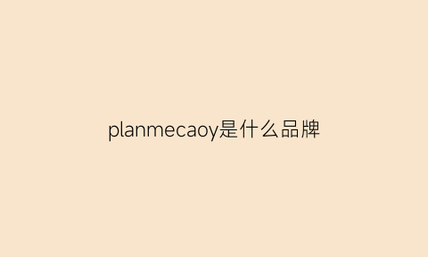 planmecaoy是什么品牌