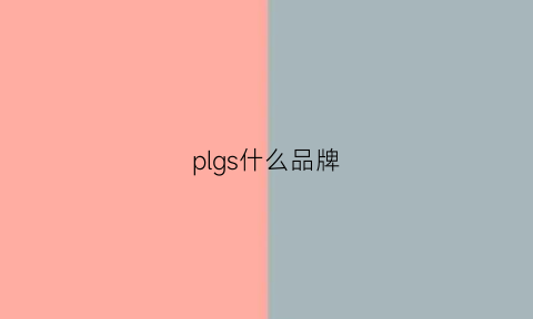 plgs什么品牌