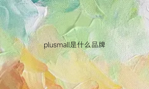 plusmall是什么品牌