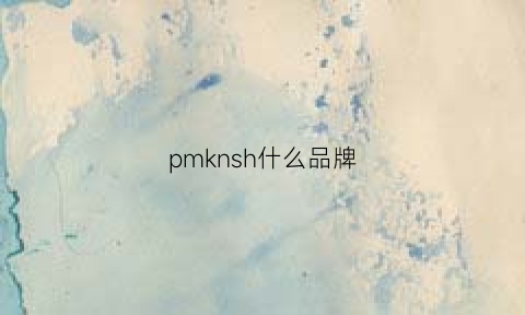 pmknsh什么品牌