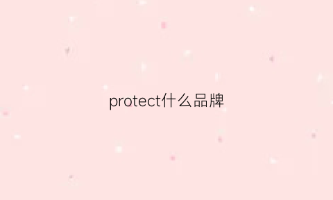 protect什么品牌(propower是什么牌子)