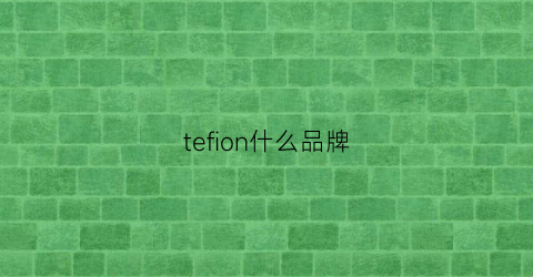 tefion什么品牌(tenon品牌)