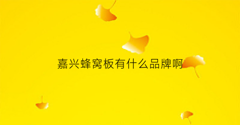 嘉兴蜂窝板有什么品牌啊(嘉兴蜂窝板生产厂家)