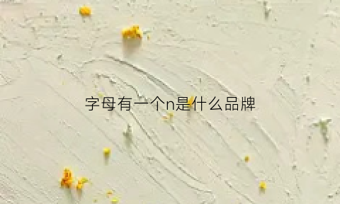 字母有一个n是什么品牌