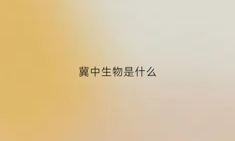 冀中生物是什么(冀中生物科技有限公司兽药)