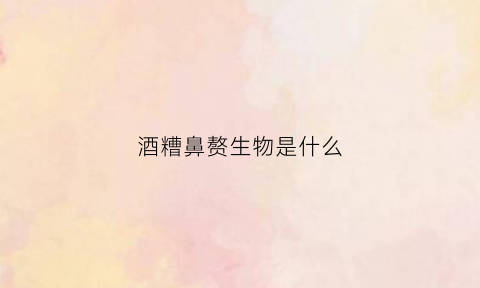 酒糟鼻赘生物是什么(酒糟鼻赘肉的治疗)