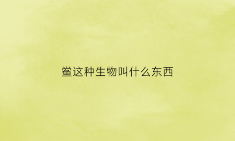 鲎这种生物叫什么东西(鲎的食物是什么)