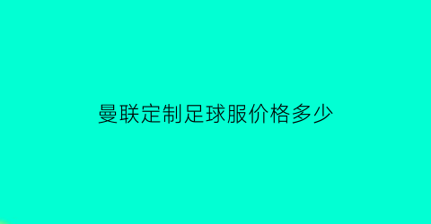 曼联定制足球服价格多少(曼联的球服)